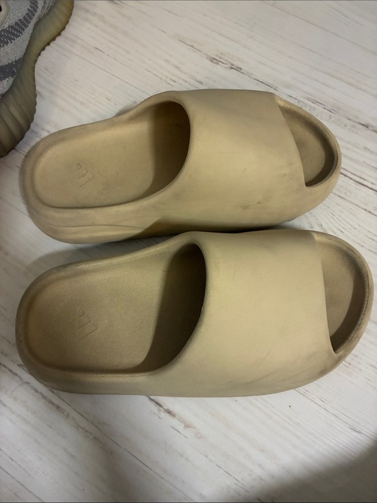 adidas Shoes - Minimalist Platform Slide Sandals in Beige